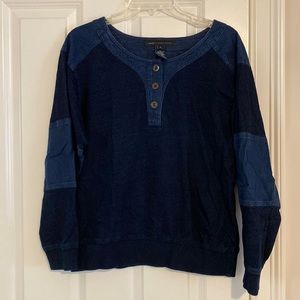 Marc by Marc Jacobs mixed media top